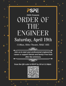 Purdue Society of Professional Engineers Presents