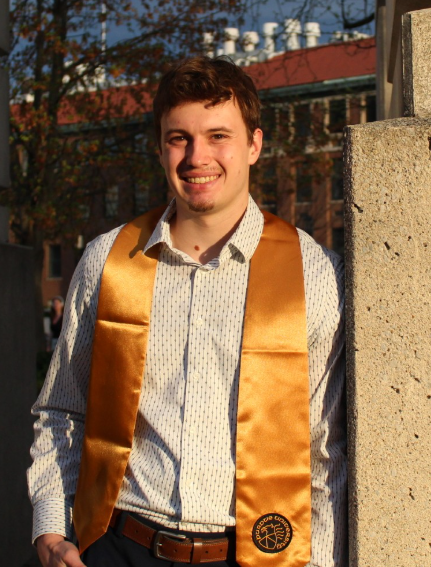 Noah McNeany will be working as a quality engineer at Howmet Aerospace in LaPorte Indiana
